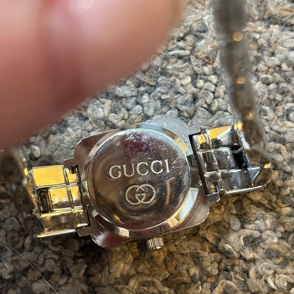 Gucci Silver G Watch